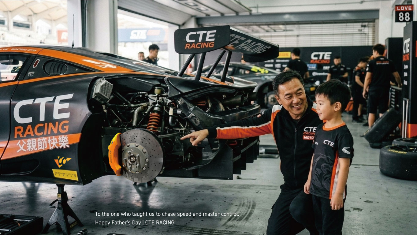 CTE Racing Father's Day greeting
