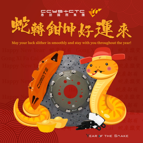 好運接龍紛紛來，歡歡喜喜迎蛇年